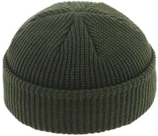 Army Green Winter Hats Skull Cap