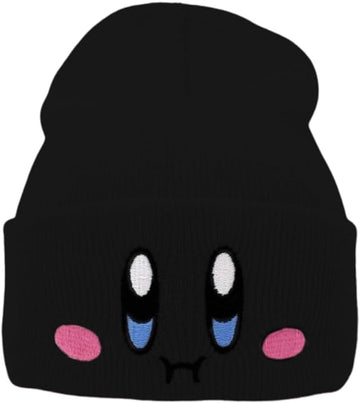 Black Kirby Beanie Cute Anime Hat