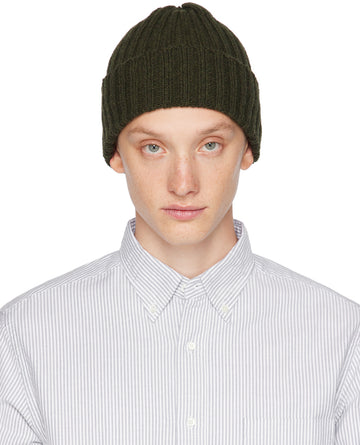 Lined skull cap beanie