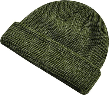 Army Green Winter Hats Skull Cap