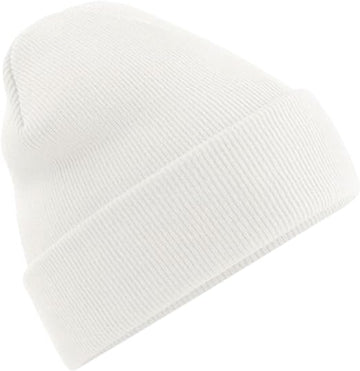 White knit Beanie For Women