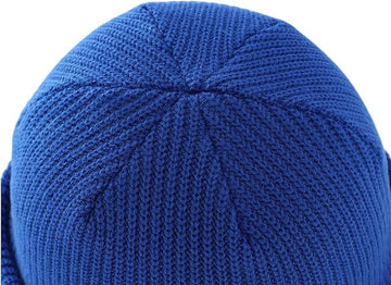 Dark Blue Snowboarding Hats Winter Beanies