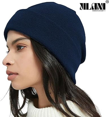 Navy Blue Women Beanie