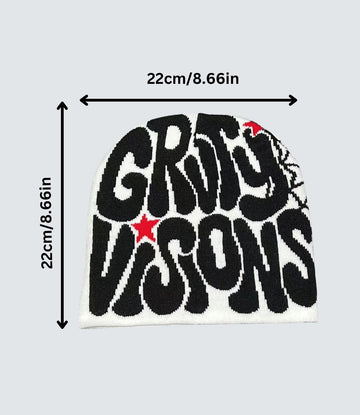 Gruty Vision Beanie Y2K Hat