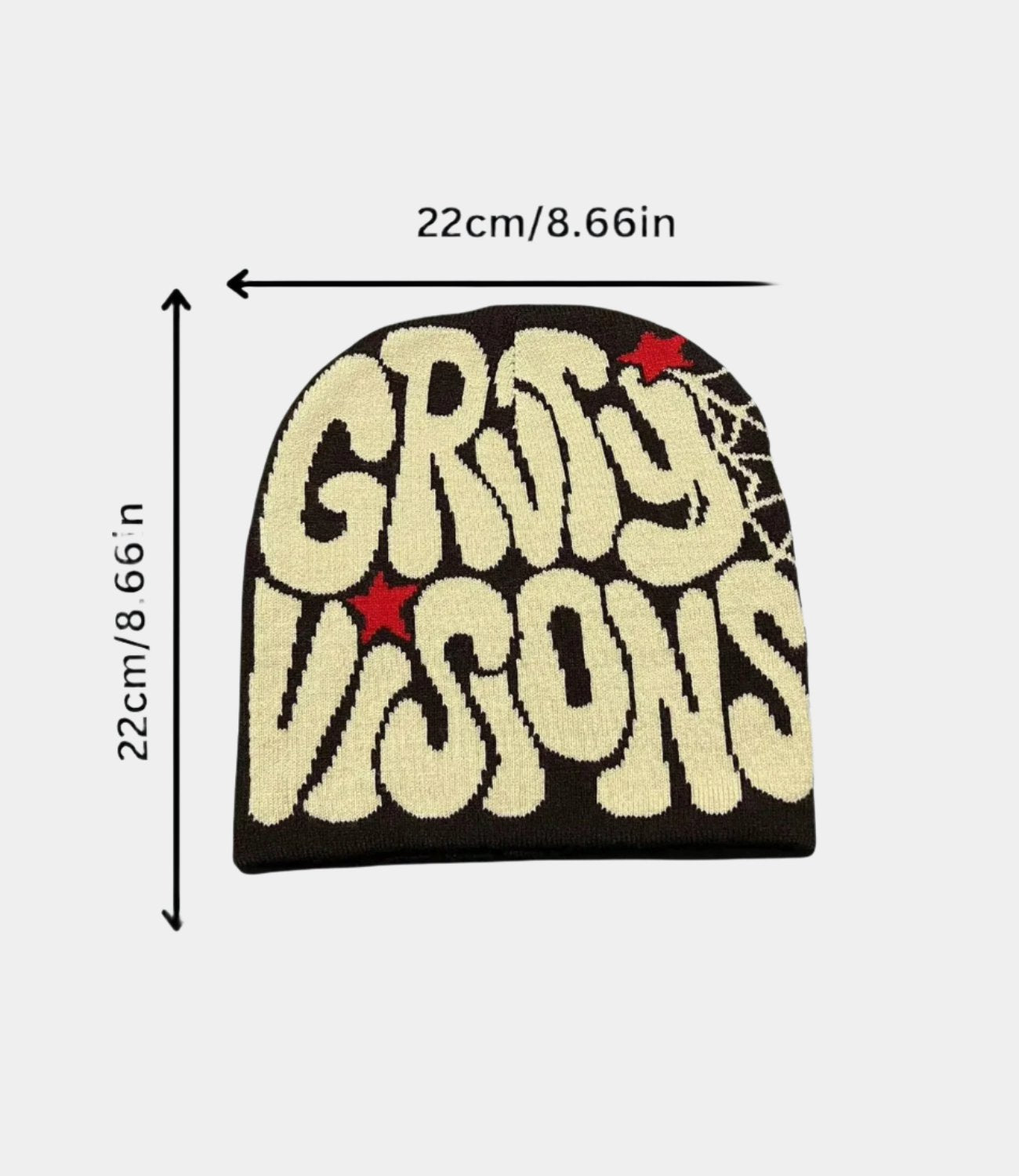 Buy Jilani Handicraft Trendy Beanie Y2K Hat Gruty Vision Beanie