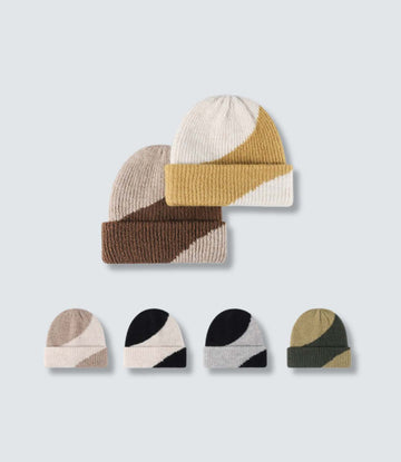 Fleece Lined Ribbed Beanie Hat