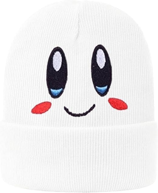 Jilani Handicraft kirby beanie for girls winter hats kids beanie kirby hat anime beanie kawaii hats cartoon benaie kirby costume hat black friday beanie pink hats women beanies for winter cap pink beanie smiley beanie christmas hats