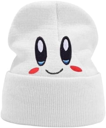 Jilani Handicraft kirby beanie for adult winter hats kids beanie kirby hat anime beanie kawaii hats cartoon benaie kirby costume hat black friday beanie pink hats women beanies for winter cap pink beanie smiley beanie christmas hats girls