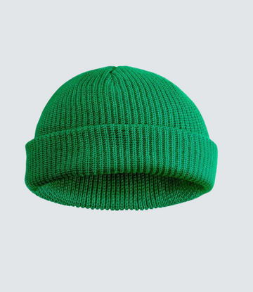 Dark Green Beanie Ski Hats