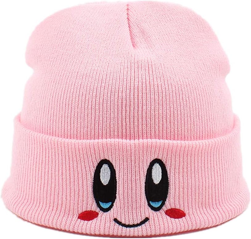 Kirby Beanie Adult Size Anime Hat Accessory Kawaii