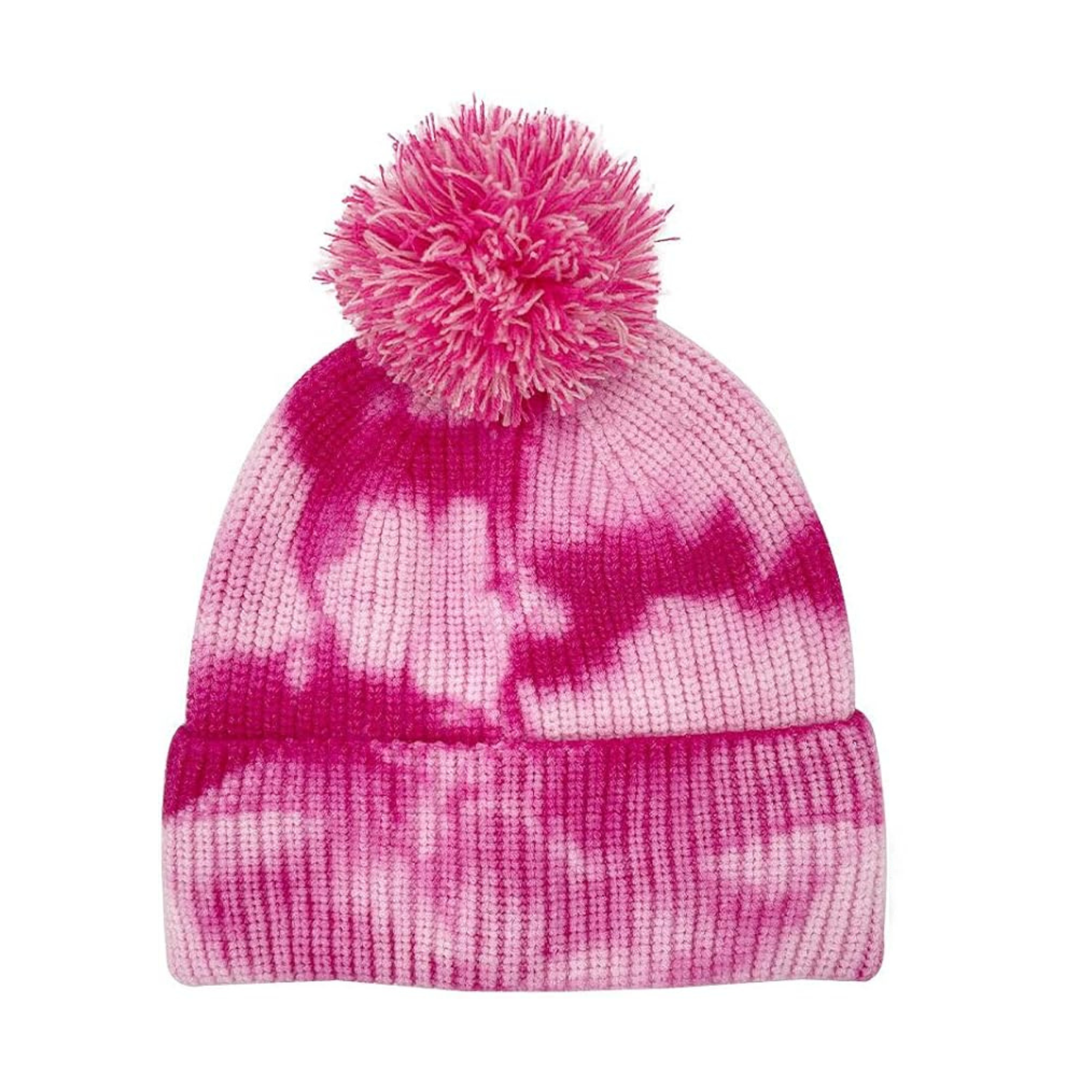 Tie Dye Pom-pom hat